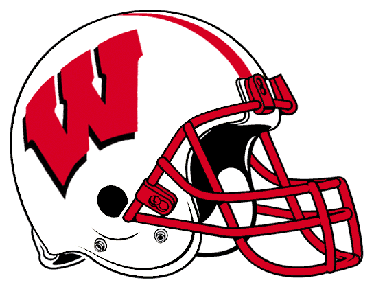 Wisconsin Badgers 1991-Pres Helmet Logo diy iron on heat transfer